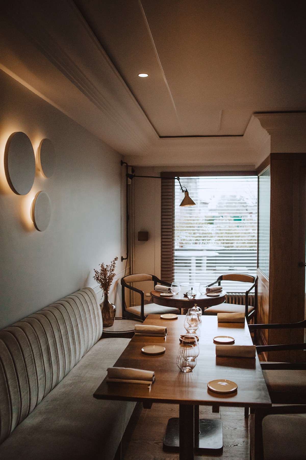 La banquette, lumière de fin de journée